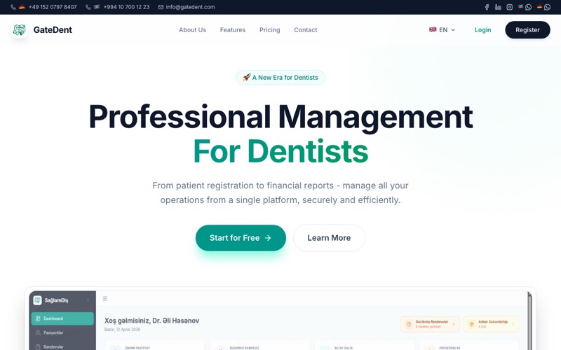 GateDent website